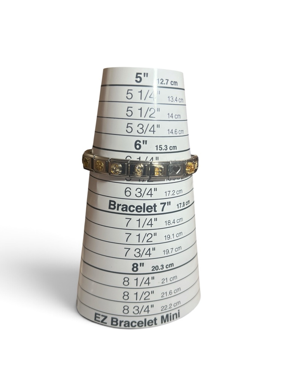 Italian Charm Bracelet Nominoro BlinQ Bella Charms Stainless Steel Y2K Vintage - Picture 2 of 12